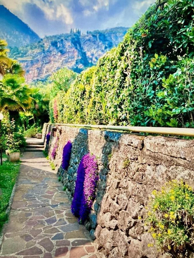 ריבה דל גארדה Appartamento Peppino Mit Seeblick Und Pool מראה חיצוני תמונה